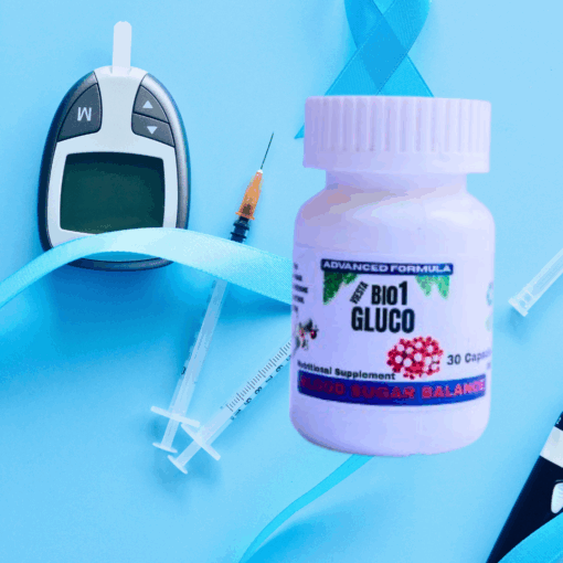 Bio1 Gluco (Tea for Diabetics) 30 capsules bottle