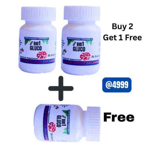 Bio1 Gluco (Tea for Diabetics) 30 capsules bottle - Image 2