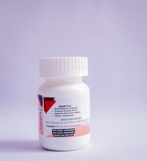 Bio1 Sterol (Support for High Blood Pressure) 30 capsules bottle - Image 3