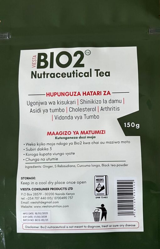 BIO2 Nutraceutical Tea 150g powder